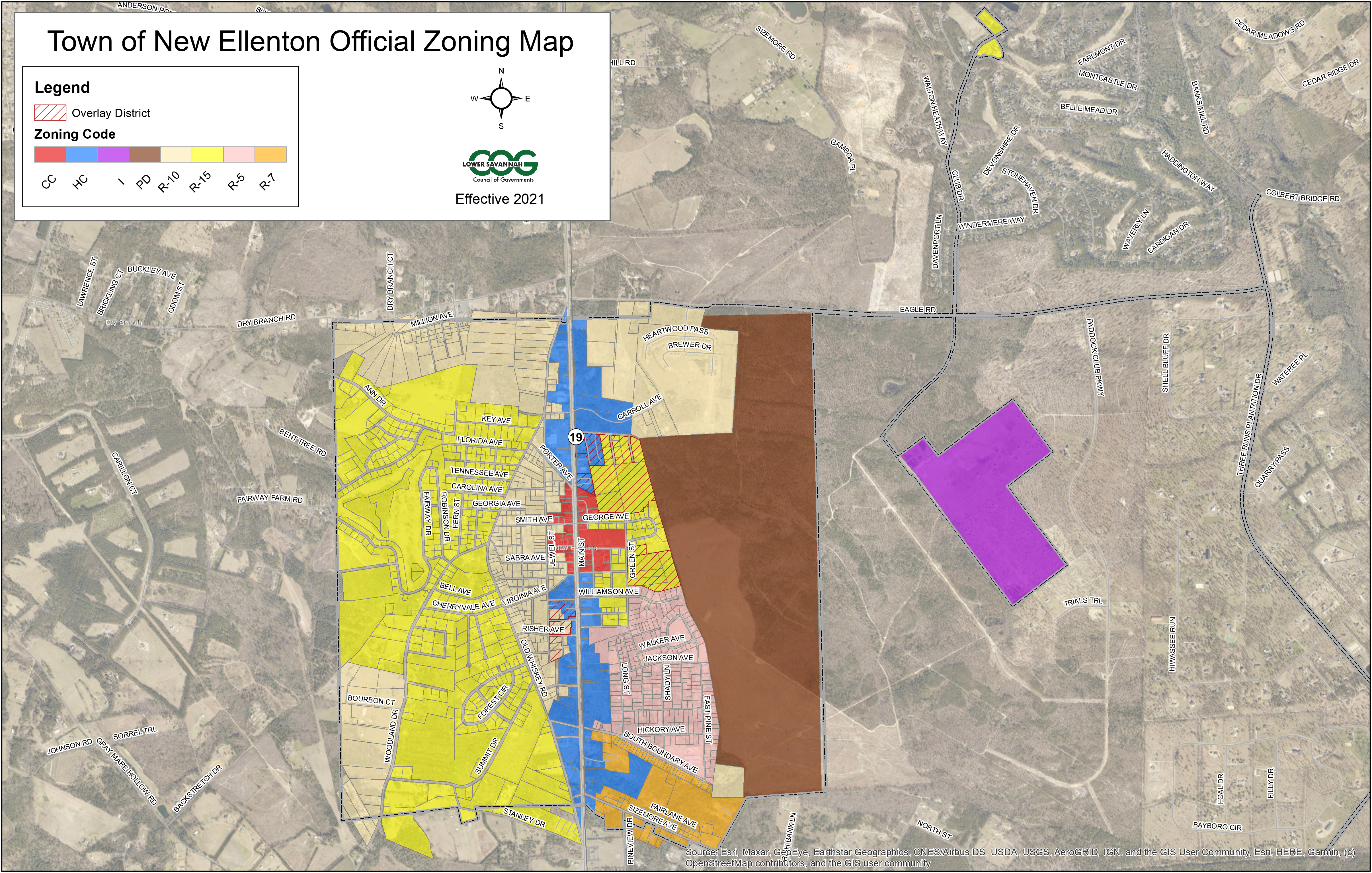 NE Zoning Map