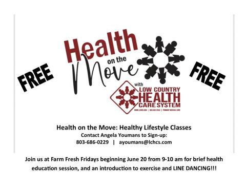 Health on the Move flyer